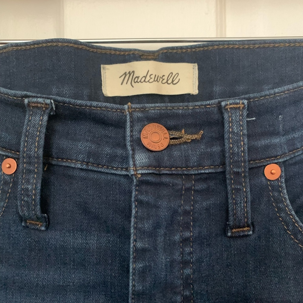 Madewell Dark Wash Stretch Skinny Jeans - NWOT - Picture 4 of 5